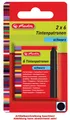 Produktbild: 2 herlitz Standard-Tintenpatronen, königsblau, Blisterkarte