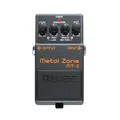 Produktbild: BOSS MT-2 Classic Metal Zone Effektpedal | Legendäre High-Gain Distortion für Gitarre und Bass | Zweistufige Gain-Schaltung | Aktiver 3-Band-EQ | Heavy-Crunch und singendes Sustain in jeder Lautstärke