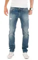 Produktbild: WOTEGA Herren Jeans Pete Destroyed Slim, Blue (Tradewinds 154307), W32/L34
