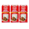 Produktbild: Hoch | runde Back Oblaten | 5 cm | 35 g pro Packung | 3er Pack | Glutenfrei | Vegan | Esspapier zum Backen von Makronen & Lebkuchen