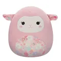 Produktbild: Squishmallows SQCR05430 - Lala das rosa Lamm 30 cm, offizielles Jazwares Plüsch, superweiches Kuscheltier