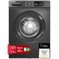 Produktbild: Telefunken Waschmaschine 7kg | Frontlader 1400 U/Min. | Inverter Motor - Leise & Effizient | AquaStop - Schutz vor Wasserschäden | Schontrommel | Washing Machine | 15 Programme | EEK A | W-7-1400-A-DI