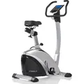 Produktbild: HAMMER Ergometer Exum 25 - Induktionsbremssystem, 8 kg Schwungmasse, Wattgenau, Verstellbarer Sattel, Leiser Heimtrainer - Schwarz