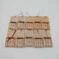Produktbild: 10 x Mausefalle Schlagfalle VonBueren | plastikfrei | Mausefallen aus Holz | Mou