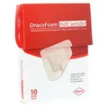 Produktbild: DRACOFOAM Haft sensitiv Schaumst.Wund.5x5 cm 10 St