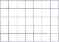 Produktbild: Gitter 10 x 10 cm Maschenweite - Maße: 70 x 50 cm