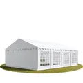 Produktbild: TOOLPORT Party-Zelt Festzelt 6x8 m Garten-Pavillon -Zelt PVC Plane 700 N in weiß Wasserdicht