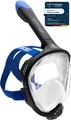 Produktbild: Java Full Face Mask Black/Blue L/XL-Vollgesichts Schnorchelmaske, Ultraklare ...