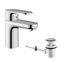 Produktbild: Hansgrohe Vernis Blend 70 Einhebel-Waschtischarmatur, Chrom, mit Zugstange