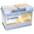Produktbild: Varta A7 12V 70Ah AGM Autobatterie Starterbatterie Dynamic AGM