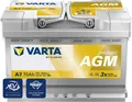 Produktbild: VARTA AGM Starterbatterie 12V 70Ah 760A Start-Stopp xEV Auto wartungsfrei 20kg