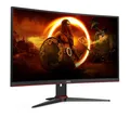 Produktbild: AOC Gaming C24G2AE - 24 Zoll FHD Curved Monitor, 165 Hz, 1ms, FreeSync Premium (1920x1080, HDMI, DisplayPort) schwarz