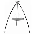 Produktbild: CookKing Stand-Grill Dreibein Grill massiv Schwarzstahlgitter 200cm 50cm Ø