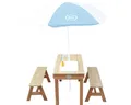 Produktbild: Sand und Wasser Picknicktisch axi Dennis Holz blau braun