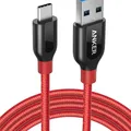 Produktbild: PowerLine+ 1.8m USB C Kabel auf USB 3.0 A Red