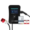 Produktbild: DAHEIM LADEN.DE Touch PRO Wallbox 11kW, mit 7.5m Ladekabel - mit 16A CEE Anschlusskabel - mit App, MID-Stromzähler, PV-Überschussladen, Lastmanagement, RFID, 14a