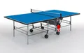 Produktbild: Sponeta S 3-47 e Outdoor Tischtennisplatte 5 mm blau mit Netz Tischtennis