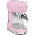 Produktbild: Smeg Espressomaschine 50 ́s Style, Pink, Metall, Kunststoff, 1100 ml, 14.9x33x32.9 cm, Küchengeräte, Kaffeemaschinen & Zubehör