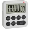 Produktbild: TFA Dostmann Intervall-Timer Digitaler Timer mit Stoppuhr und Wecker 38.251 38.2051.02