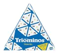 Produktbild: Triominos Travel, Brettspiel ab 6 Jahren, Gesellschaftsspiele für 2 bis 4 Spieler