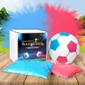 Produktbild: Heboland Gender Reveal Fussball Pulver Blau Rosa Jungen Mädchen Überraschung