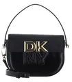 Produktbild: DKNY Women's Echo Small Flap Crossbody, Black/Gold