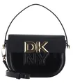 Produktbild: DKNY Echo Flap Crossbody Bag S Umhängetasche Schultertasche Blk / Gold schwarz