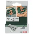 Produktbild: Bosch Accessories 1000x Nagel typ 47 (für Hartholz/Massivholz, Weichholz, Akustikplatten, 1.8 x 1.27 x 16 mm, Zubehör Tacker)