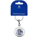 Produktbild: Schlüsselanhänger FC Schalke 04 Einkaufschip Anhänger Keychain Chip Logo S04