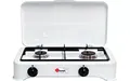 Produktbild: Parker 2-flammiger Gaskocher 50 mbar mit Zündsicherung und 3,95 kW B-Ware