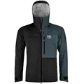 Produktbild: Ortovox 3L Ortler Jacket Men - Hardshelljacke - S - black raven