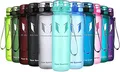 Produktbild: Super Sparrow Trinkflasche - Tritan Wasserflasche - 1000ml - BPA-frei - Ideale Sportflasche - Sport, Wasser, Fahrrad, Fitness, Uni, Outdoor - Leicht, Nachhaltig