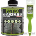 Produktbild: 1x350 ml PETEC KONTAKTKLEBER UNIVERSAL KLEBE KLEBER KLEBSTOFF PINSELDOSE+PINSEL