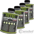 Produktbild: 4x350 ml PETEC KONTAKTKLEBER UNIVERSAL KLEBE KLEBER KLEBSTOFF PINSELDOSE