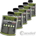 Produktbild: 5x350 ml PETEC KONTAKTKLEBER UNIVERSAL KLEBE KLEBER KLEBSTOFF PINSELDOSE