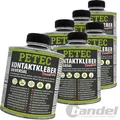 Produktbild: 6x350 ml PETEC KONTAKTKLEBER UNIVERSAL KLEBE KLEBER KLEBSTOFF PINSELDOSE