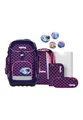Produktbild: ergobag Schulranzen-Set Maxi Set PerlentauchBär - Lila