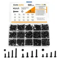Produktbild: Schrauben Muttern Set M3 M4 M5 aus Stahl rostfrei Schraubenkombination