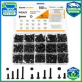 Produktbild: Innensechskant Schrauben Muttern Set 500 Stk M3-M5 Schwarz für Maschinenbau