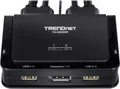 Produktbild: Trendnet TK-220DPI Tastatur/Video/Maus (KVM)-Switch Schwarz (TK-220DPi)