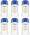 Produktbild: 6x Dove Deo Stick Original Anti-Transpirant für 48H Schutz mit 1/4 Pflegecreme
