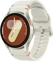 Produktbild: Samsung Galaxy Watch7 40 mm Aluminiumgehäuse beige am Sportarmband S/M beige [Wi