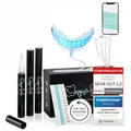 Produktbild: Hochwertiges Teeth whitening kit von UniqueSmile - Testsieger 2023-100 Tage risikofrei testen - All in One Bundle für Zahnaufhellung & weiße Zähne - Zahn Bleaching Set (Basic-Set)