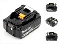 Produktbild: Makita BL 1850 B Li-Ion Akku 18V 5,0 Ah (197280-8 / 632f15-1) mit LED Anze Akkupacks