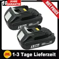 Produktbild: 2X Für makita akku 18V 3.0Ah Akku Für Makita BL1850 BL1830 BL1860B BL1830