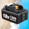 Produktbild: 18V/7,0Ah für Makita Akku BL1860B 197422-4 BL1850 BL1830 B TW251D Serie Batterie