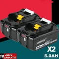 Produktbild: 2X 5AH Original Akku Für Makita BL1860B 18V  Li-ion BL1850B BL1830 LED NEU DE