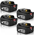 Produktbild: 4X Original 18V/5,0Ah für Makita Akku BL1860B 197422-4 BL1850 BL1830 Batterie DE