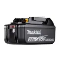 Produktbild: Makita Akku BL1850B 18V 5,0 Ah Li-Ion Original Ersatzakku mit Ladestandanzeige
