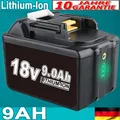 Produktbild: 9000mAh Für MAKITA BL1850B LXT Akku 18V Li-Ion Ersatzakku LED BL1860 197280-8 DE